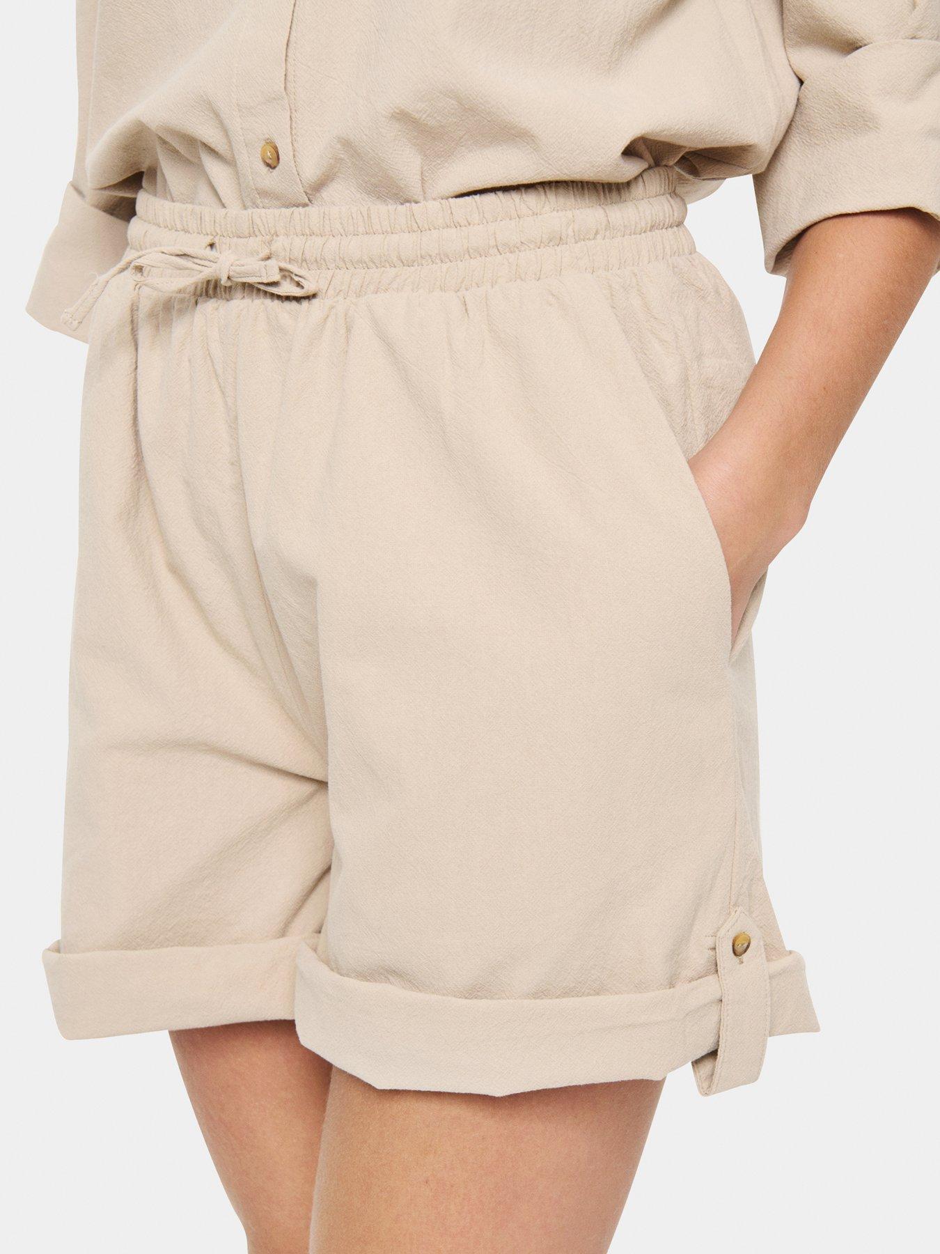 Image 4 of 6 of Saint Tropez Zalinda Shorts - Grey