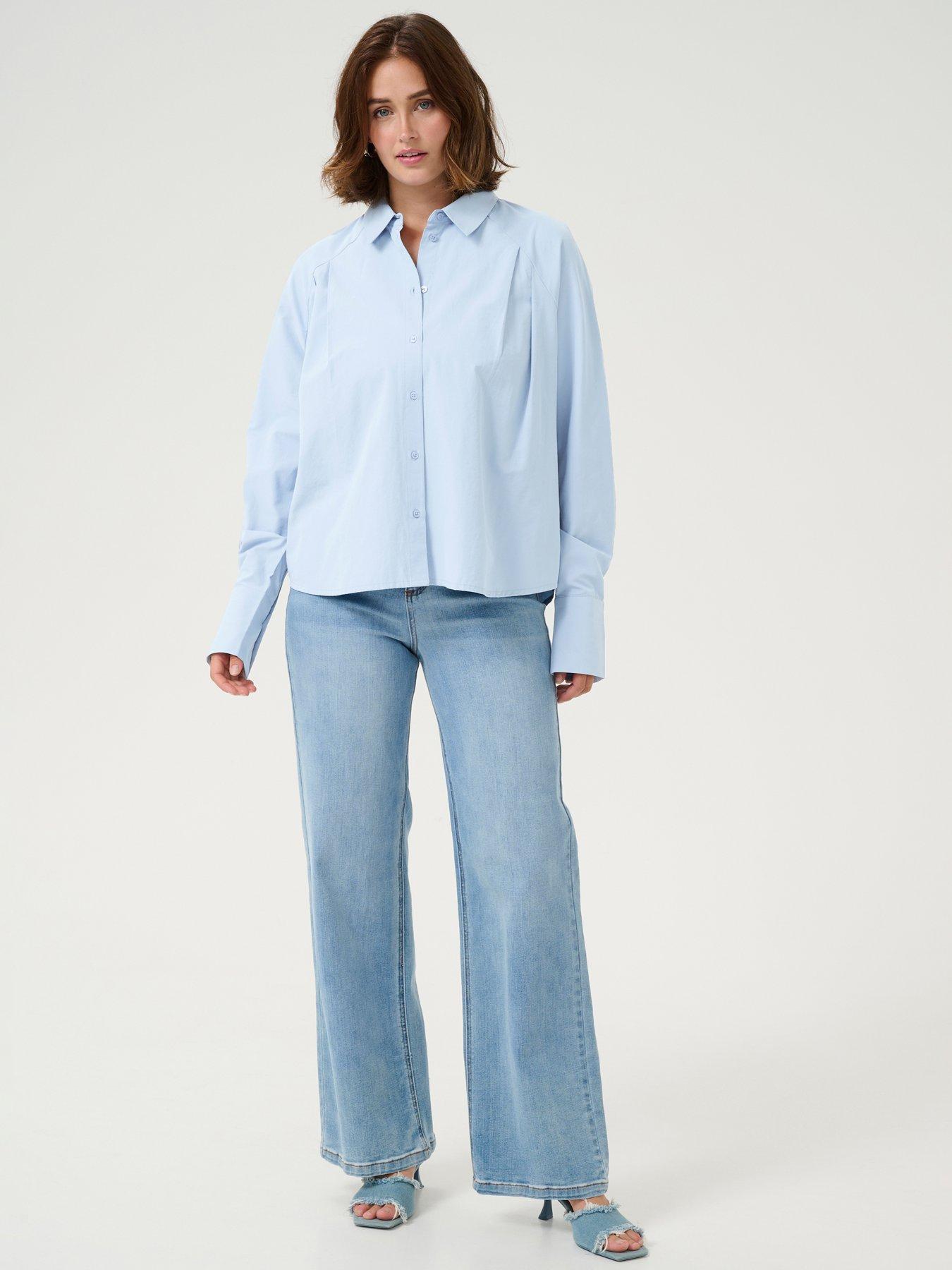 Image 3 of 5 of Kaffe Haily Shirt - Blue