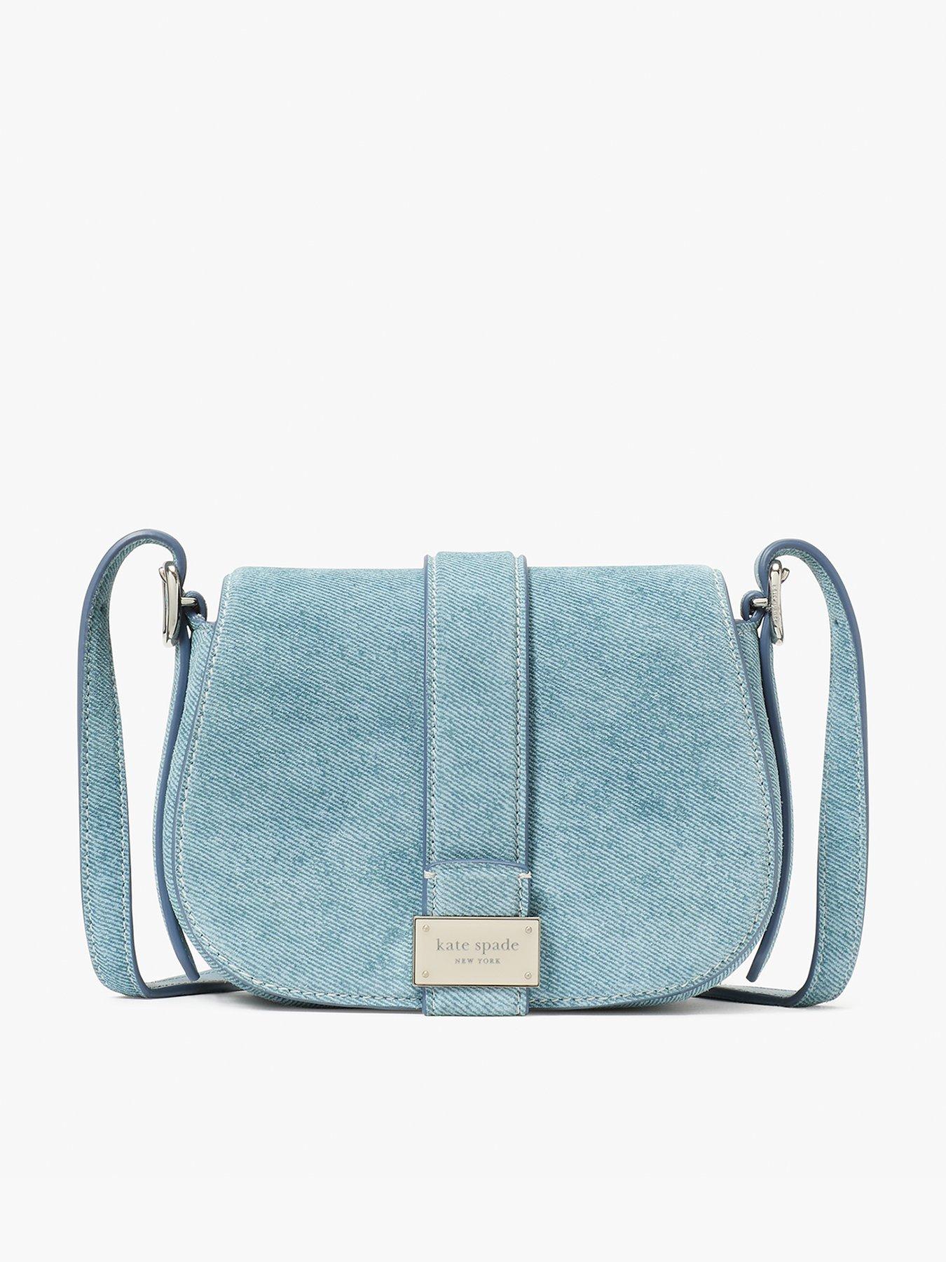 undefined Nouveau Denim Suede Mini Saddle