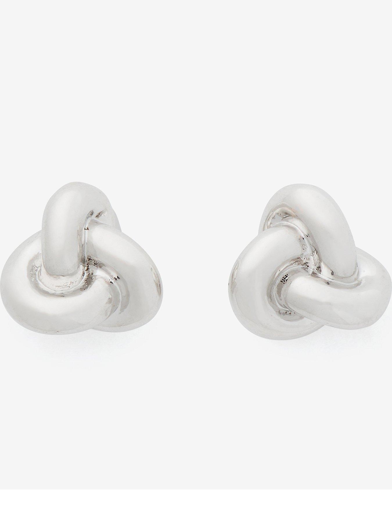 Kate Spade New York Double Knot Studs - Silver