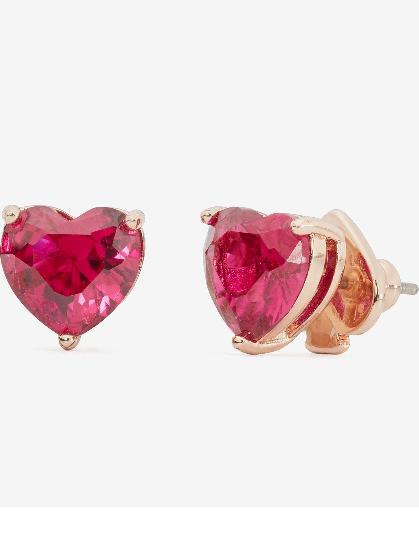 Kate Spade New York My Love Heart Studs - Red