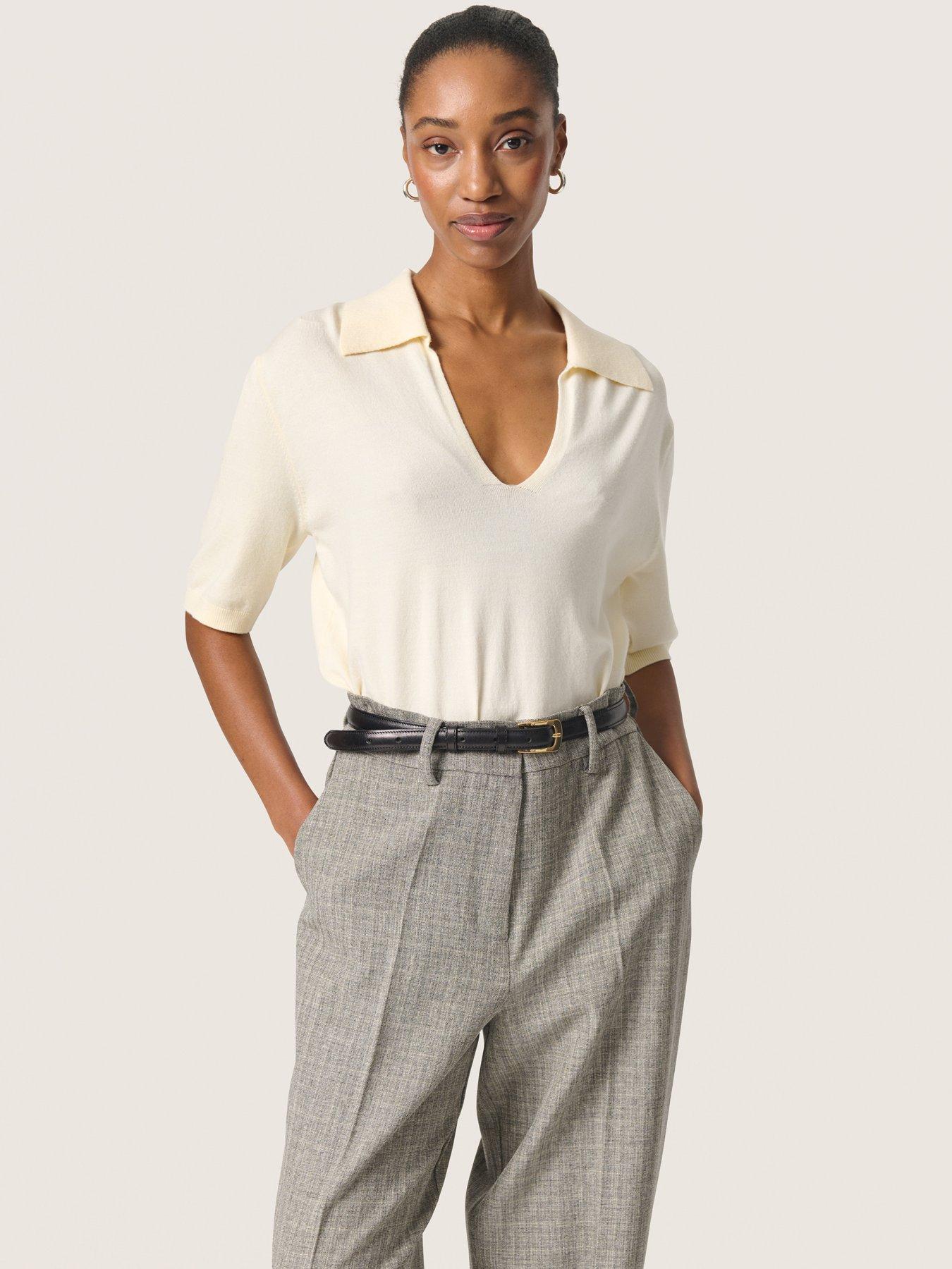 undefined Spina Pullover - Whisper White