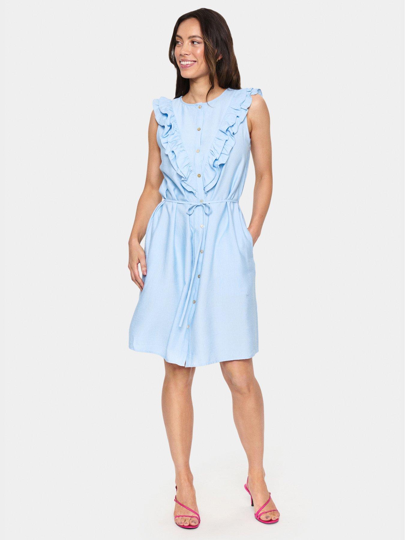 undefined Klaudia Dress - Blue