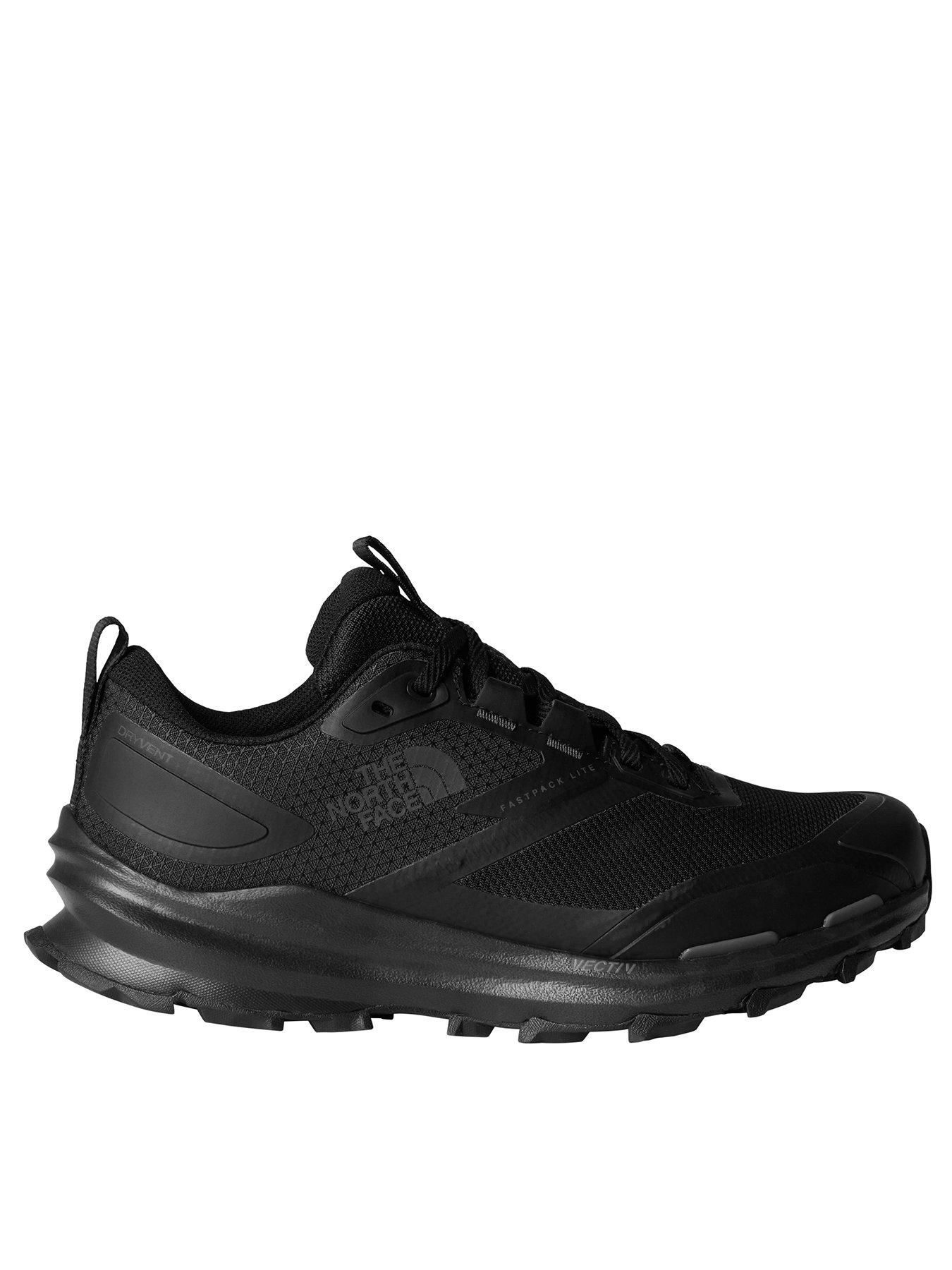 THE NORTH FACE Women's Vectiv Fastpack Lite Waterproof Hiking Shoes, Black, Size 5, Women