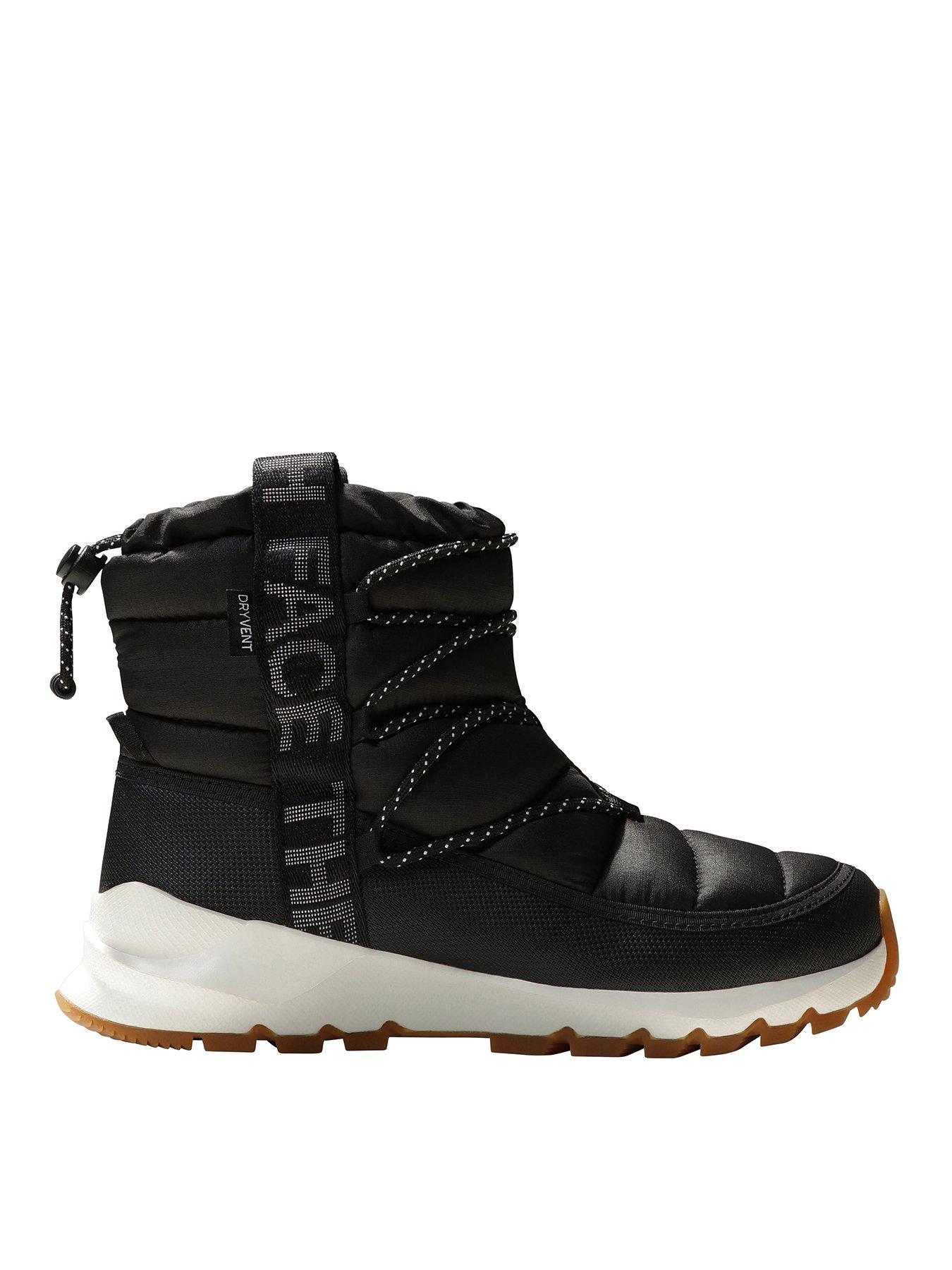 THE NORTH FACE Women's Thermoball Lace Up Waterproof Hiking Boots - Black