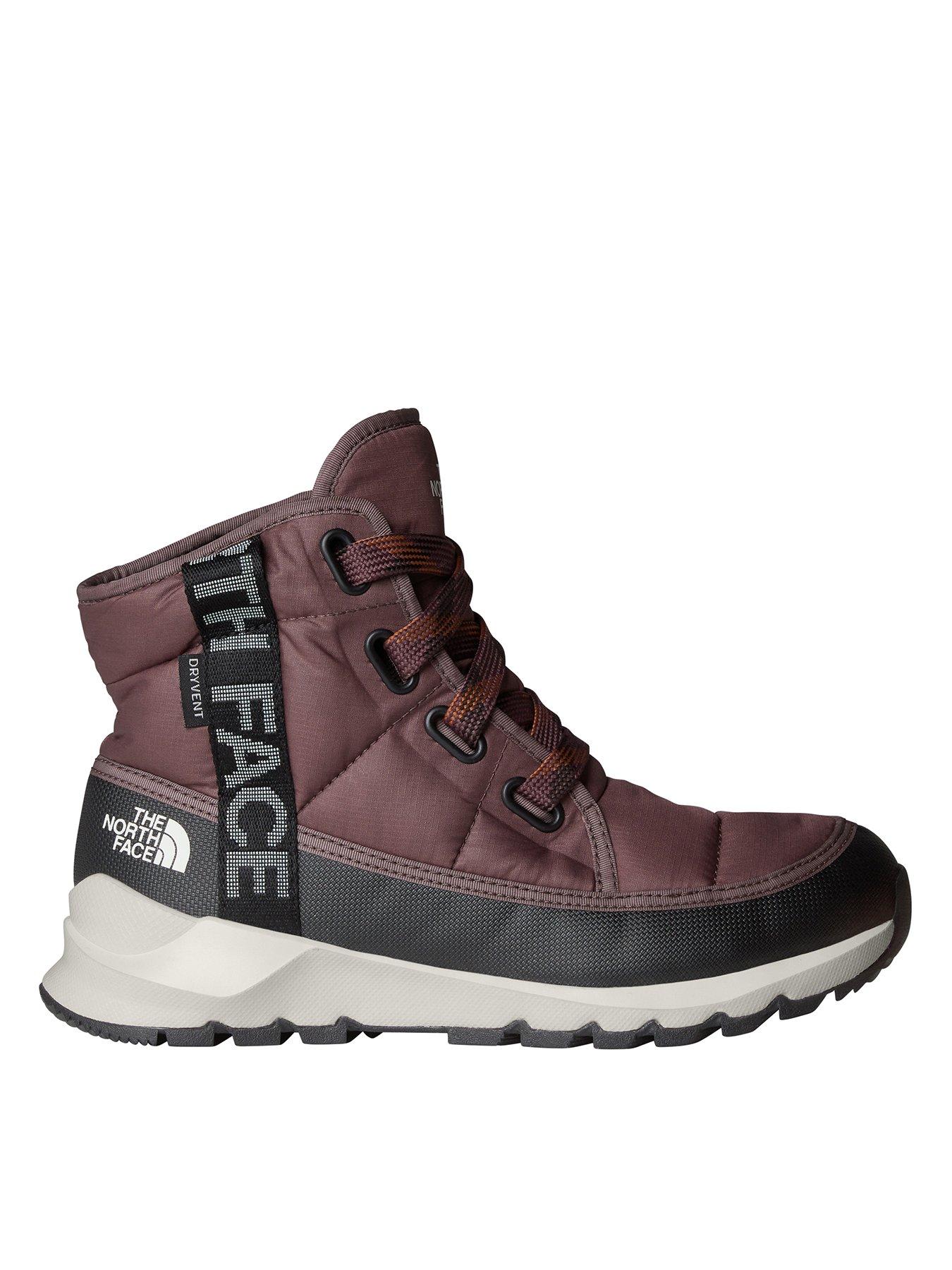 THE NORTH FACE Women's Thermoball Lace Up Luxe Waterproof Hiking Boots - Purple
