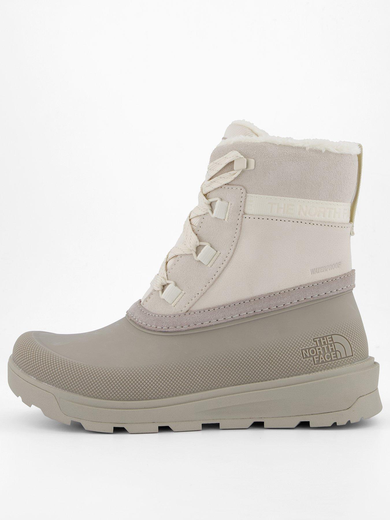 THE NORTH FACE Womens Shellista V Shorty Waterproof Boot- White