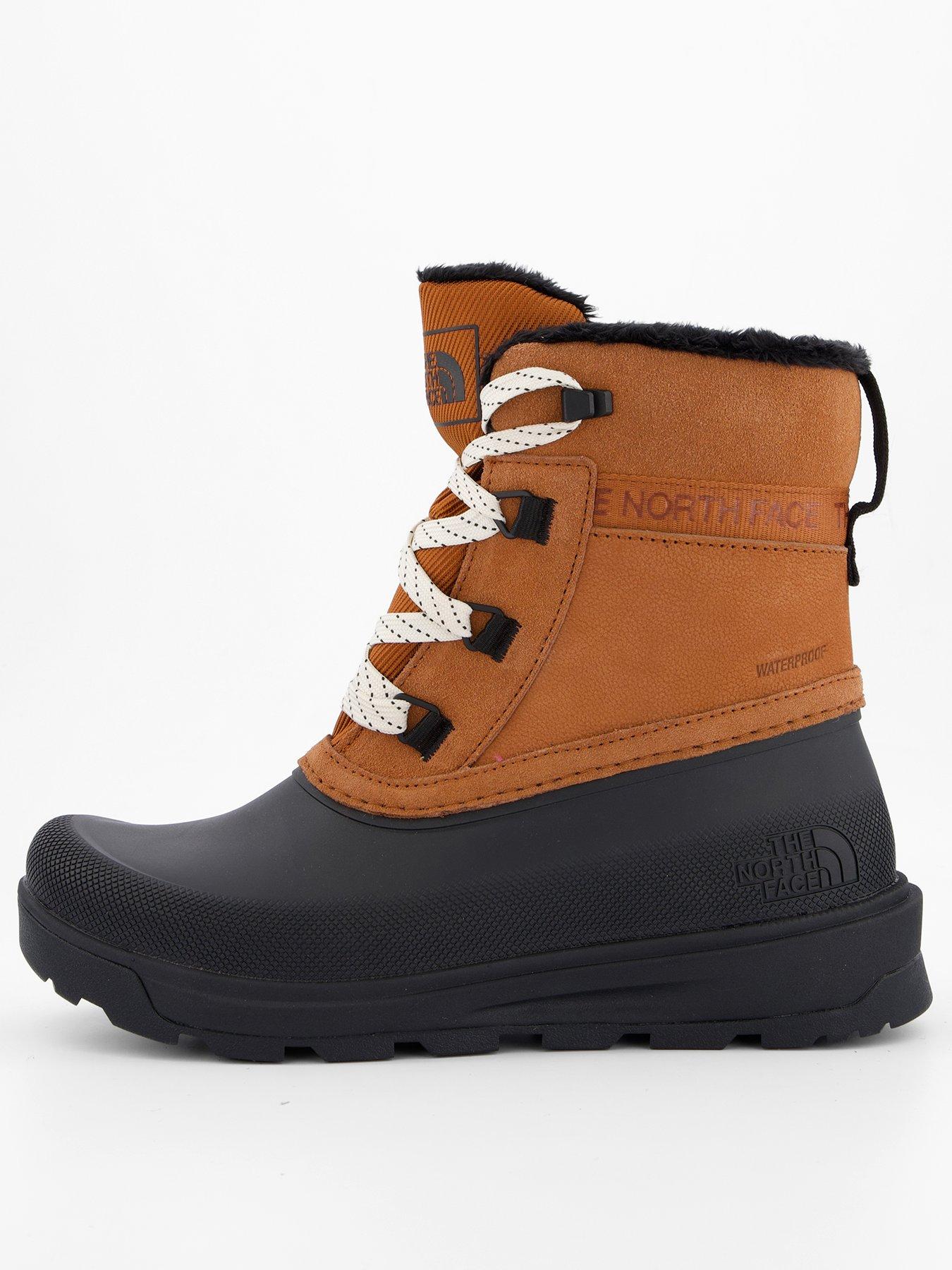 THE NORTH FACE Women's Shellista V Shorty Wp Boot- Sepia/Sepia - Brown
