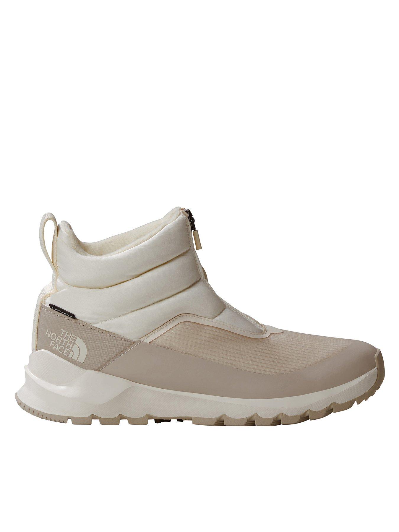 The North Face Women'S Thermoball Progressive Zip Ii Waterproof Hiking Boots - Beige