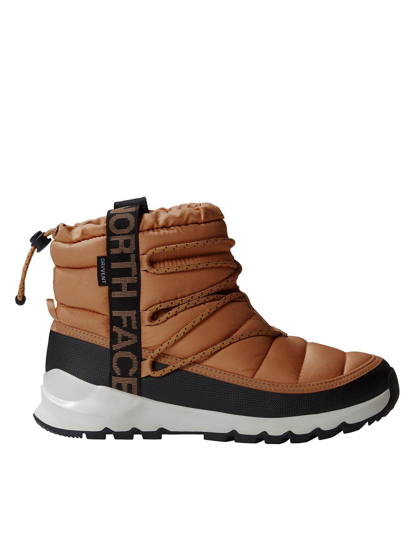 Image 1 of 5 of THE NORTH FACE Womens Thermoball Lace Up Waterproof Boots - Brown