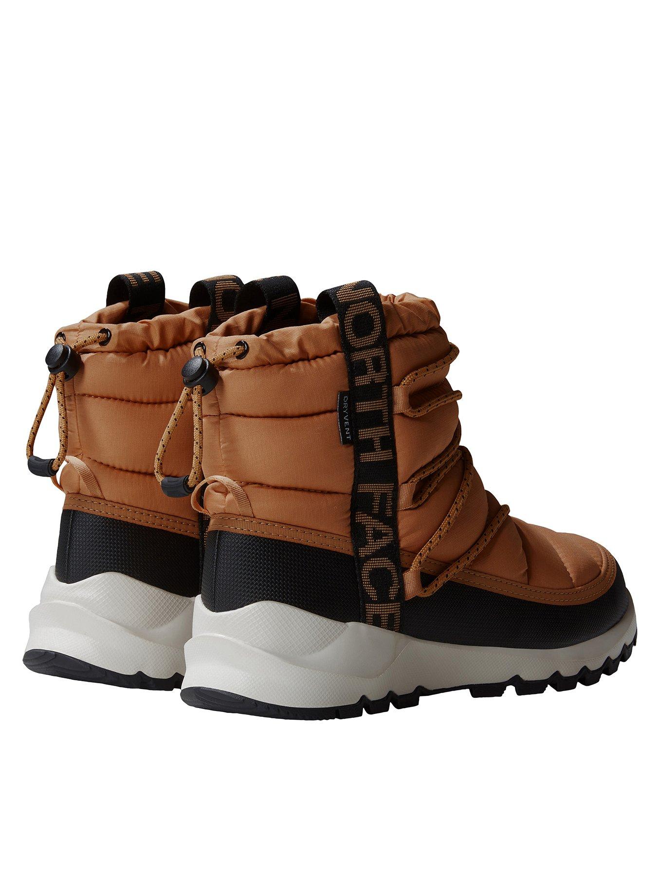 Image 3 of 5 of THE NORTH FACE Womens Thermoball Lace Up Waterproof Boots - Brown