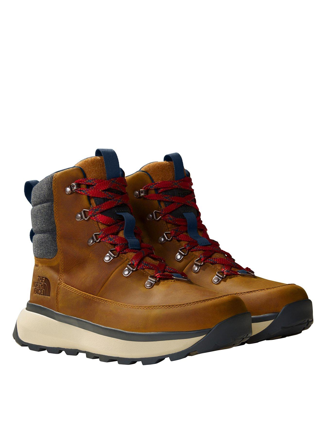 Image 2 of 5 of The North Face Mens Bergen Leather Waterproof Boots - Brown