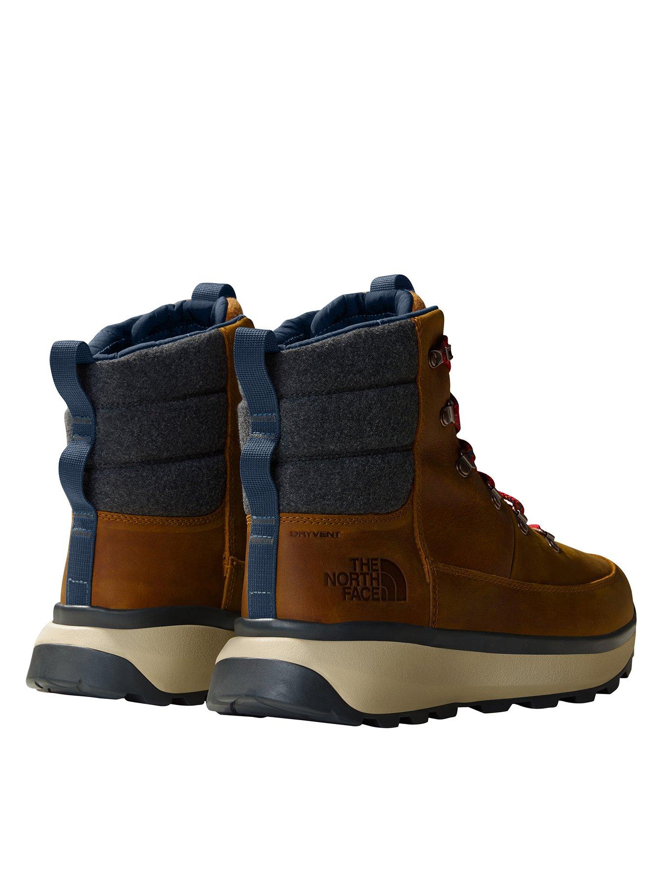 Image 3 of 5 of The North Face Mens Bergen Leather Waterproof Boots - Brown