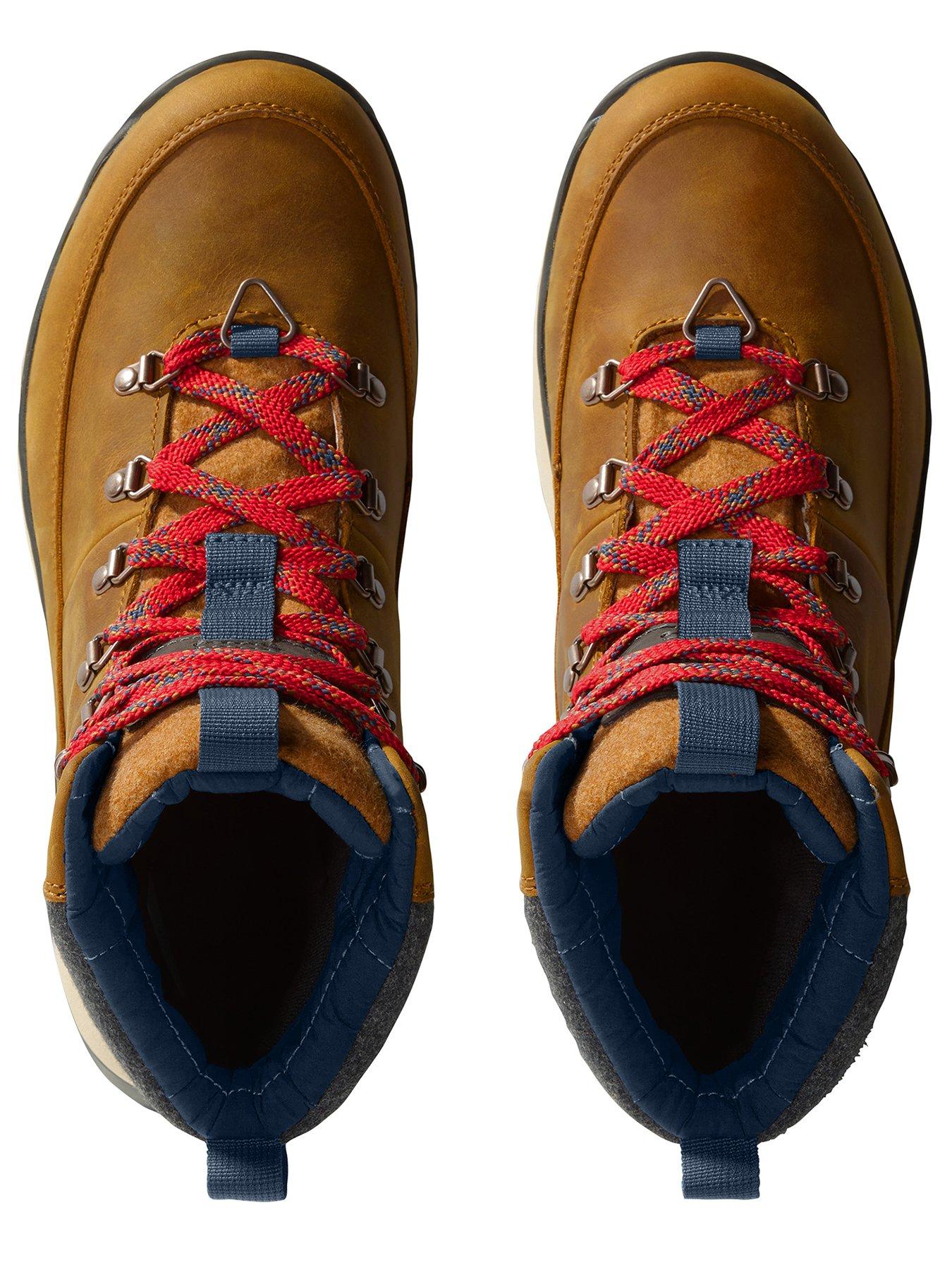 Image 4 of 5 of The North Face Mens Bergen Leather Waterproof Boots - Brown