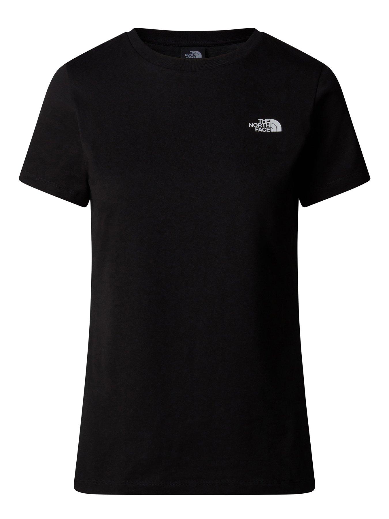 undefined Women's S/S Simple Dome Slim Tee - Black