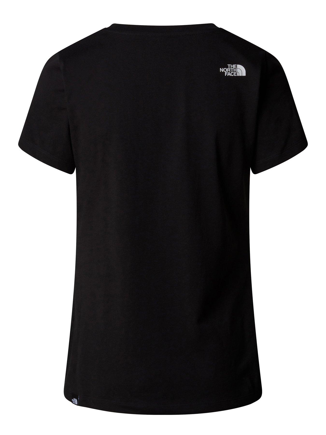Image 2 of 2 of The North Face Women's S/S Simple Dome Slim Tee - Black