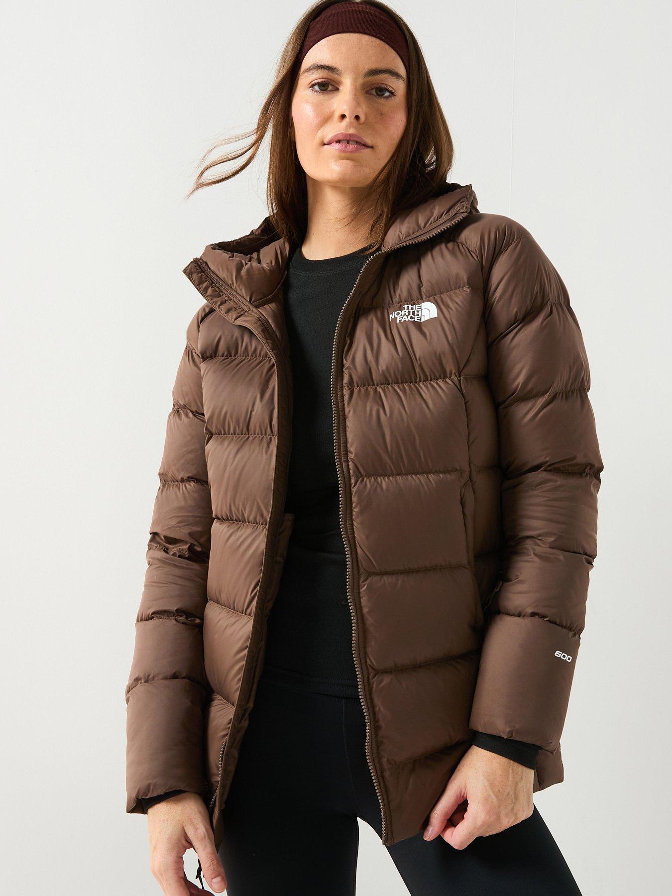 The North Face Womens Hyalite Down Parka Jacket - Brown