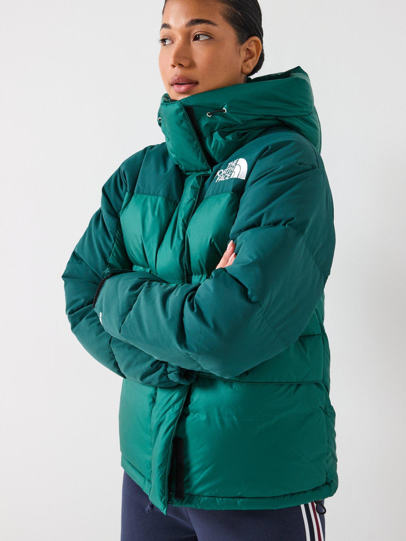 Image 6 of 6 of The North Face Womens Himalayan Down Parka Jacket- Green