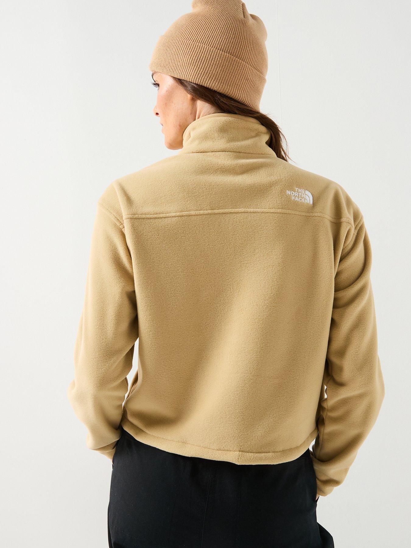 Image 2 of 6 of The North Face Women's Glacier Fleece 1/2 Zip Jacket - Beige