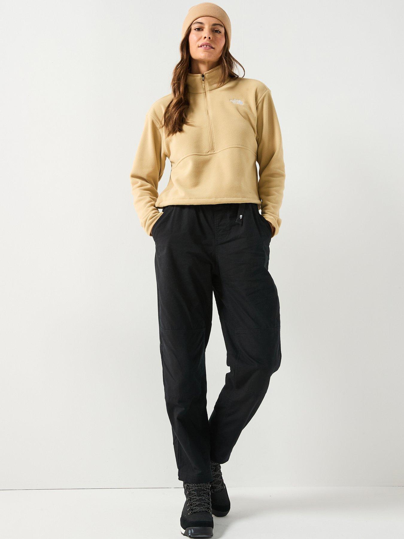 Image 3 of 6 of The North Face Women's Glacier Fleece 1/2 Zip Jacket - Beige
