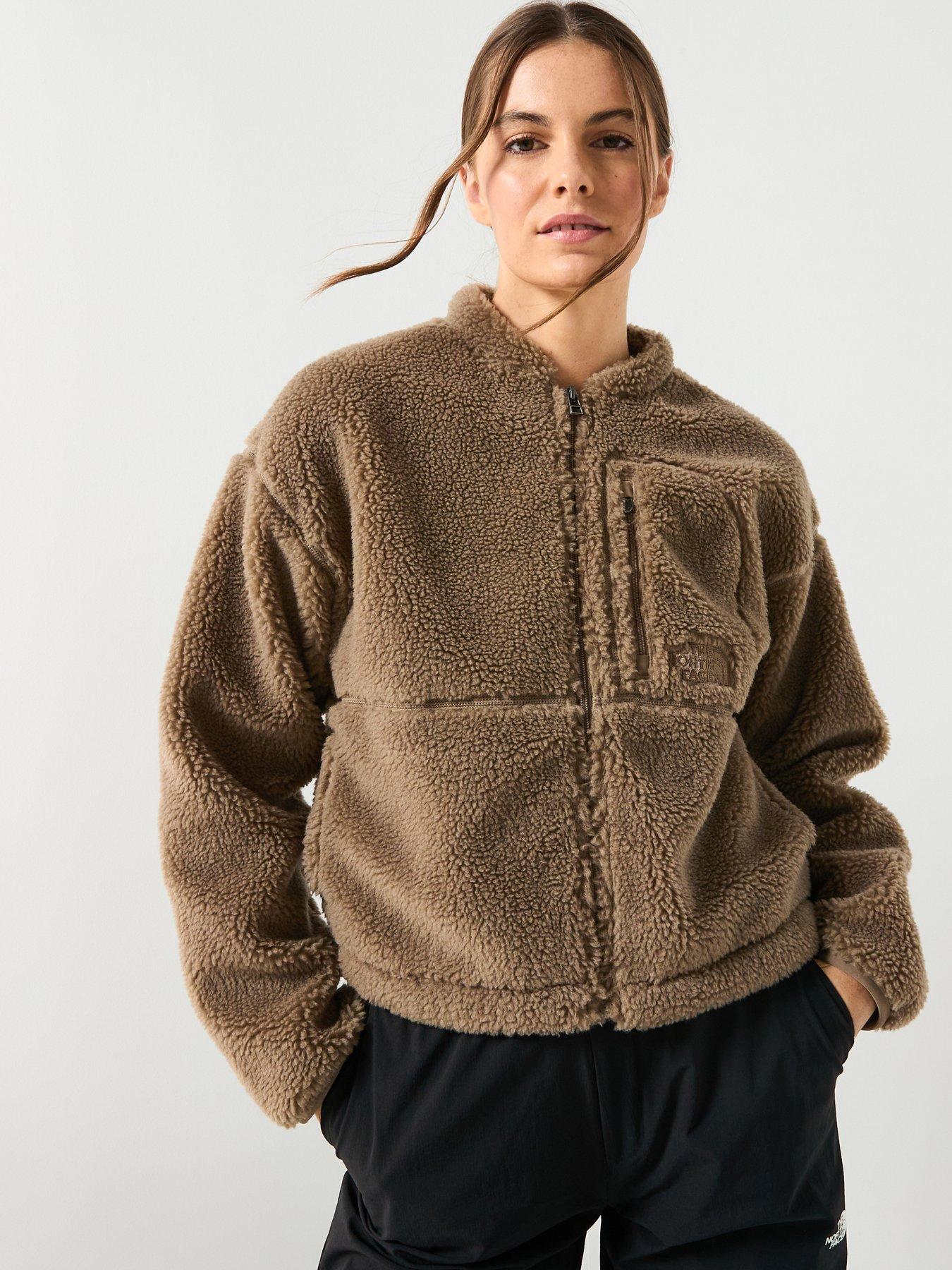 The North Face Women'S Extreme Pile 2 Full Zip Jacket - Brown