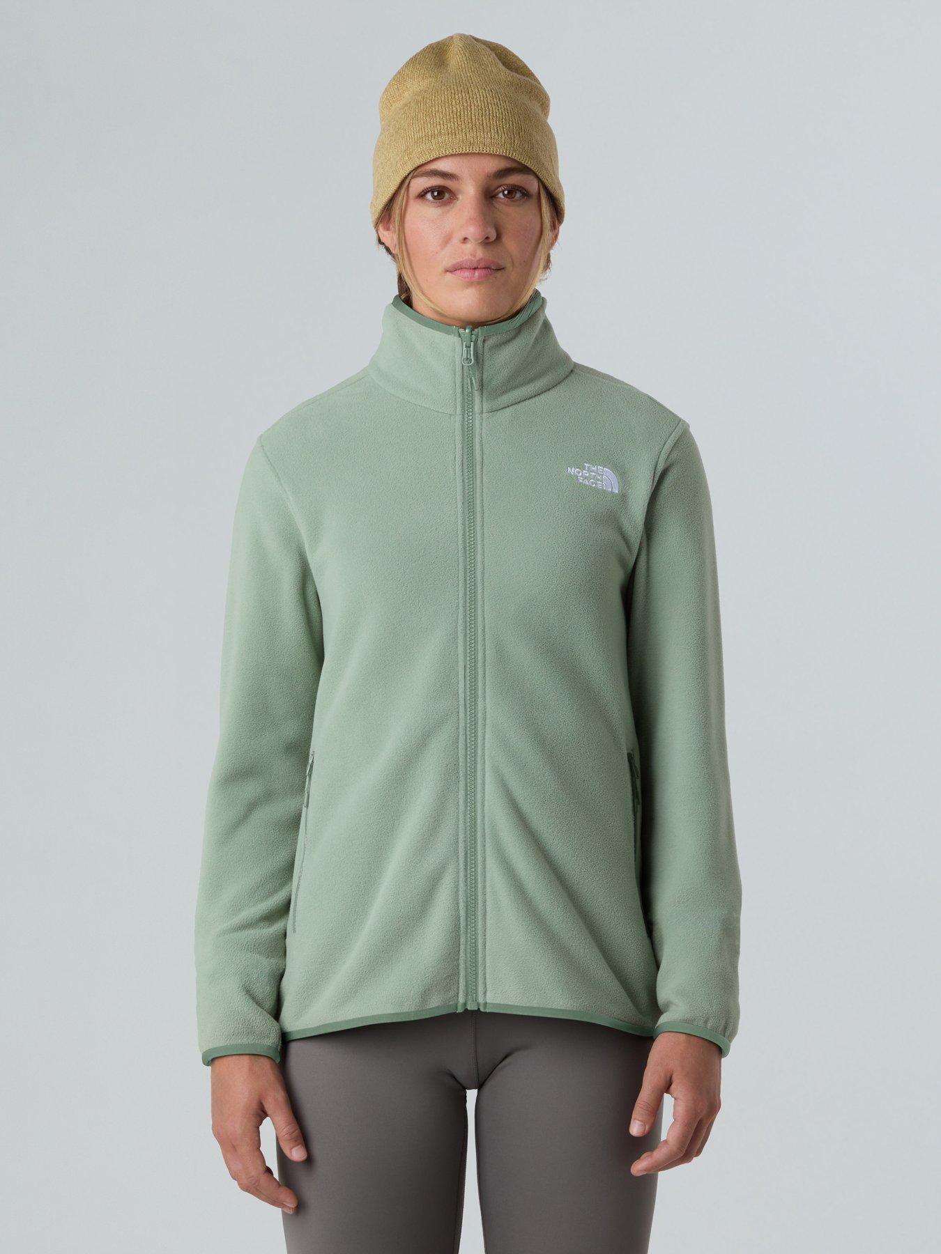 Image 1 of 4 of The North Face Women's Glacier Fleece Jacket - Green