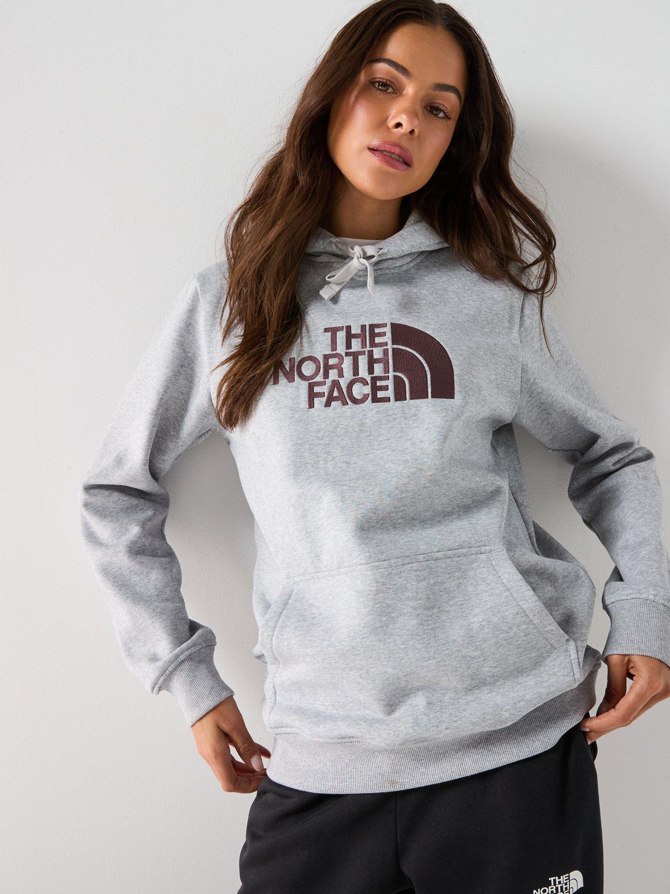 Image 5 of 5 of The North Face Women's Drew Peak Pullover Hoodie - Grey