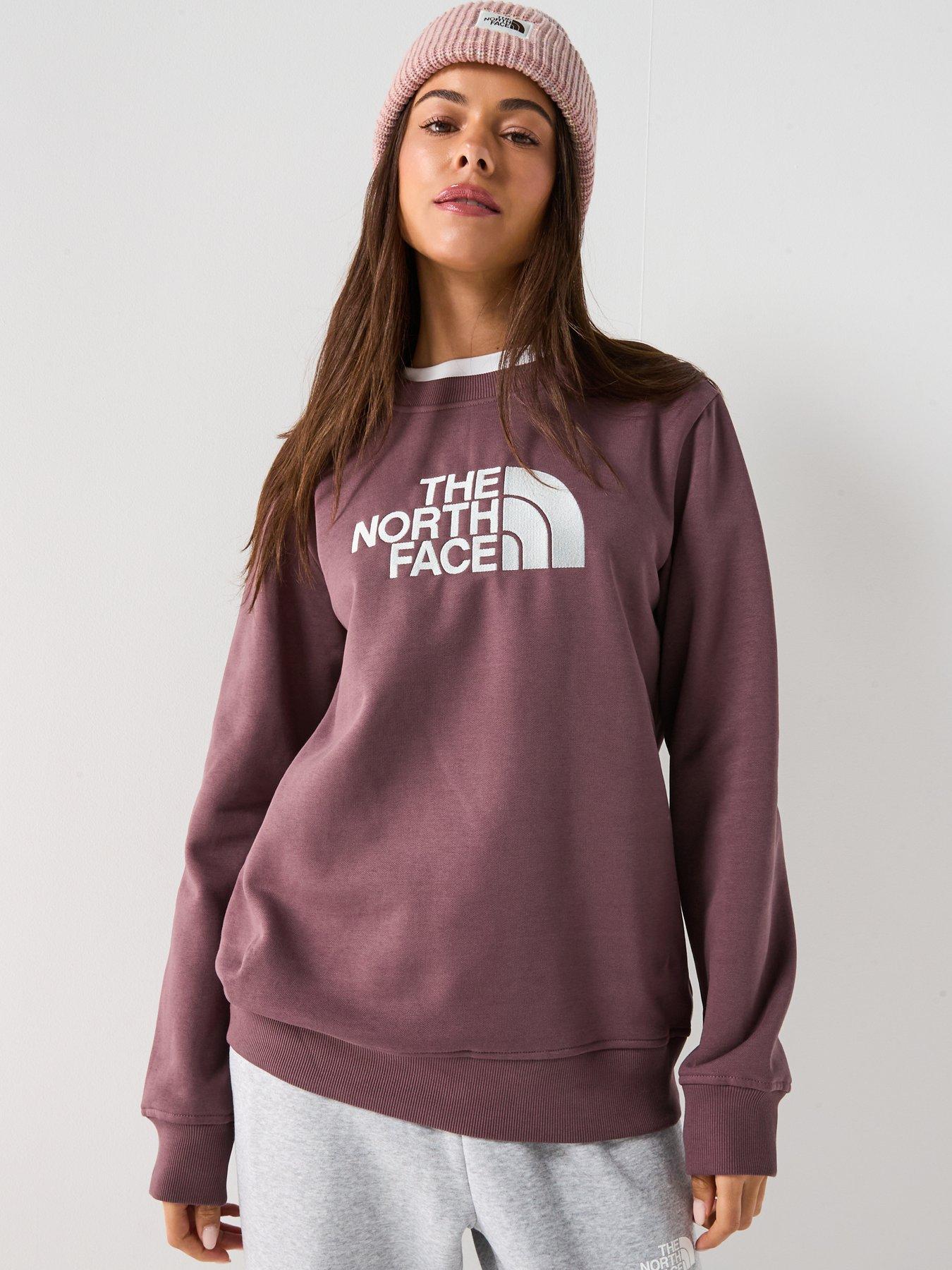 Image 5 of 5 of The North Face Women's Drew Peak Crew Sweatshirt - Brown