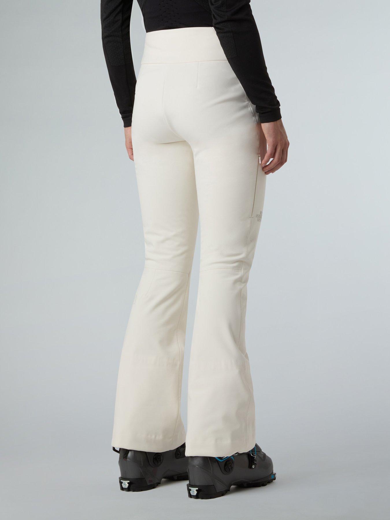 Image 2 of 3 of The North Face Womens Snoga Ski Pant - White