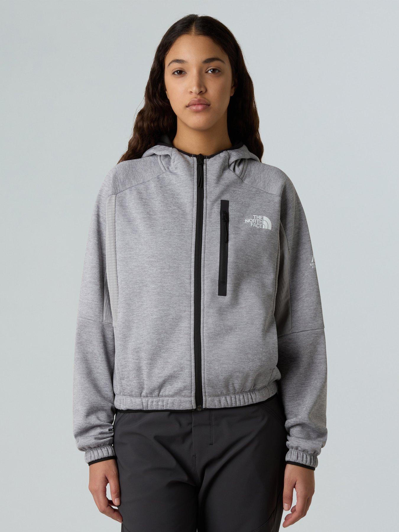 The North Face Women'S Mountain Athletics Full Zip Fleece - Grey