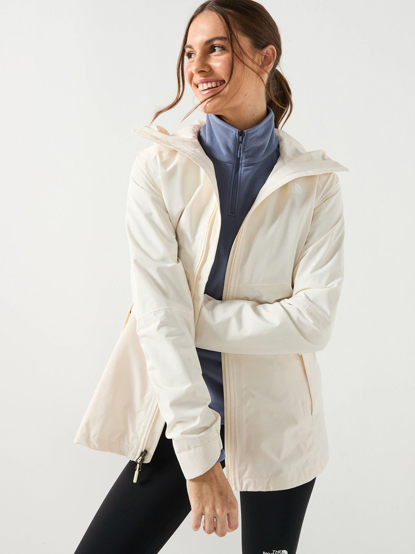 The North Face Women's Hikesteller Parka Shell Jacket, White, Size Xs, Women