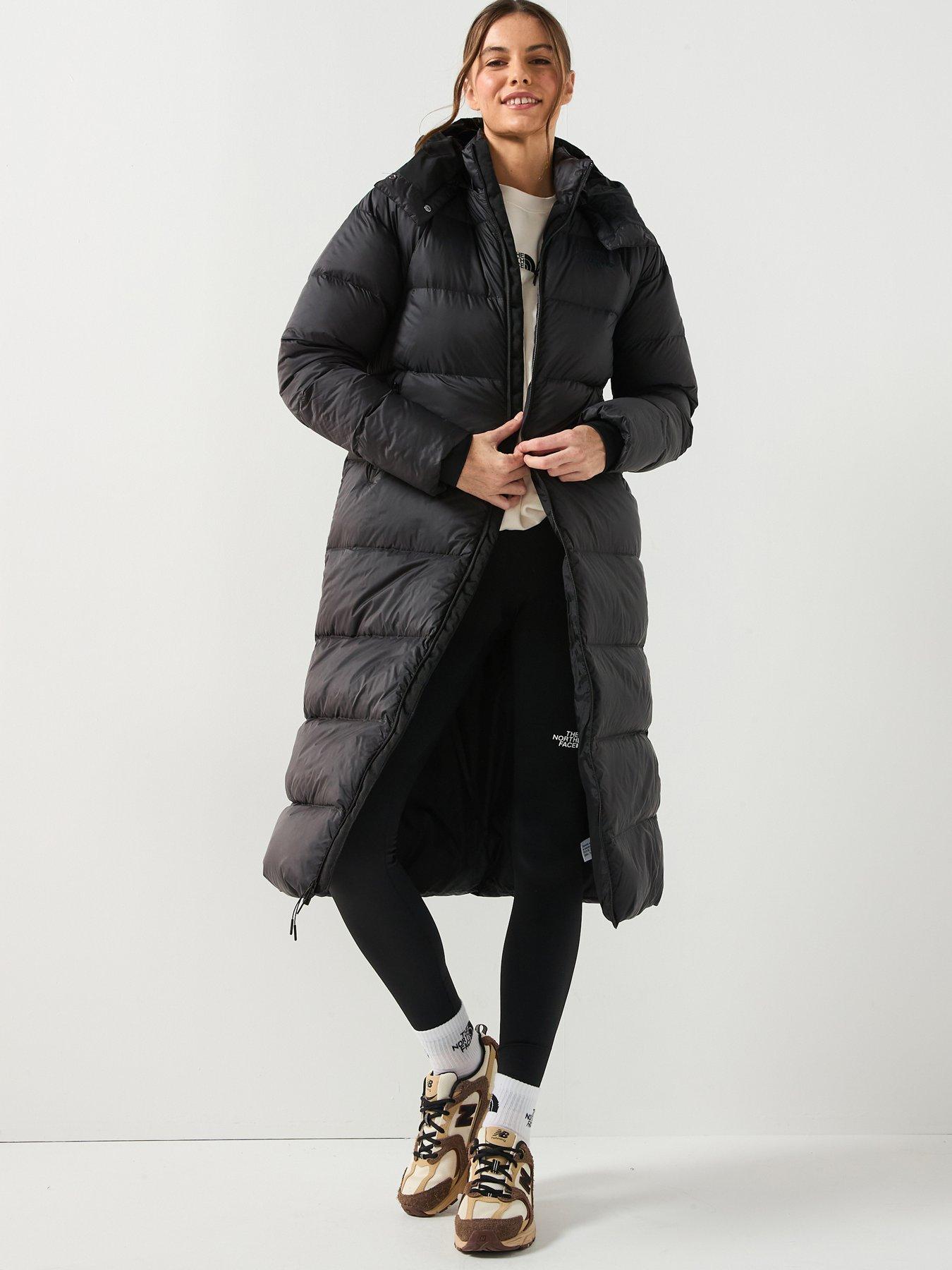The North Face Women's Hydrenalite City Long Down Hooded Parka - Black