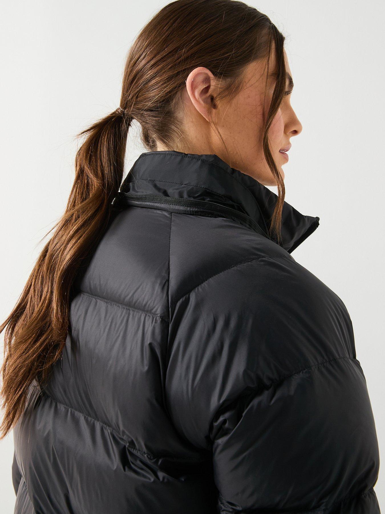 Image 6 of 6 of The North Face Womens Hydrenalite City Long Down Hooded Parka Jacket- Black