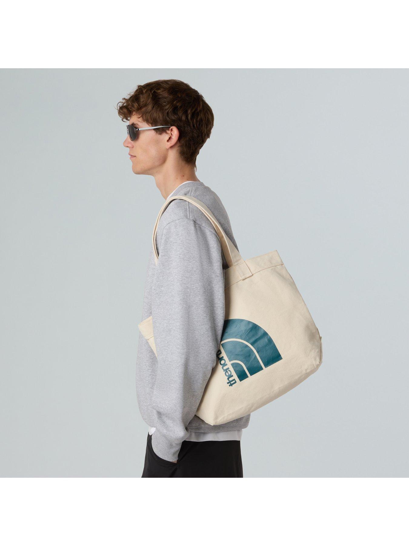 The North Face Unisex Cotton Tote Bag Off White Very