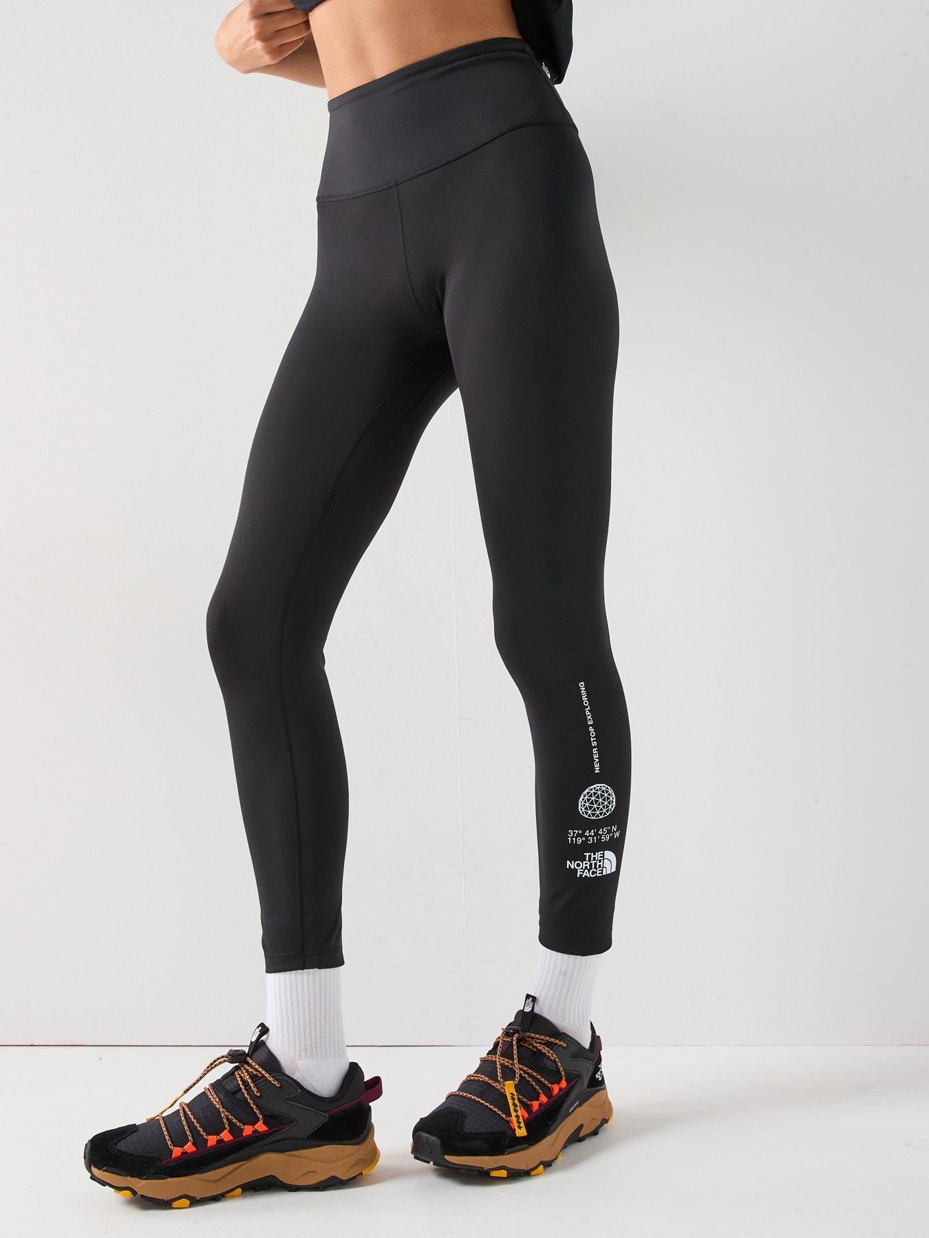 The North Face Women's Flex 25 Inch Graphic Leggings - Black | Very