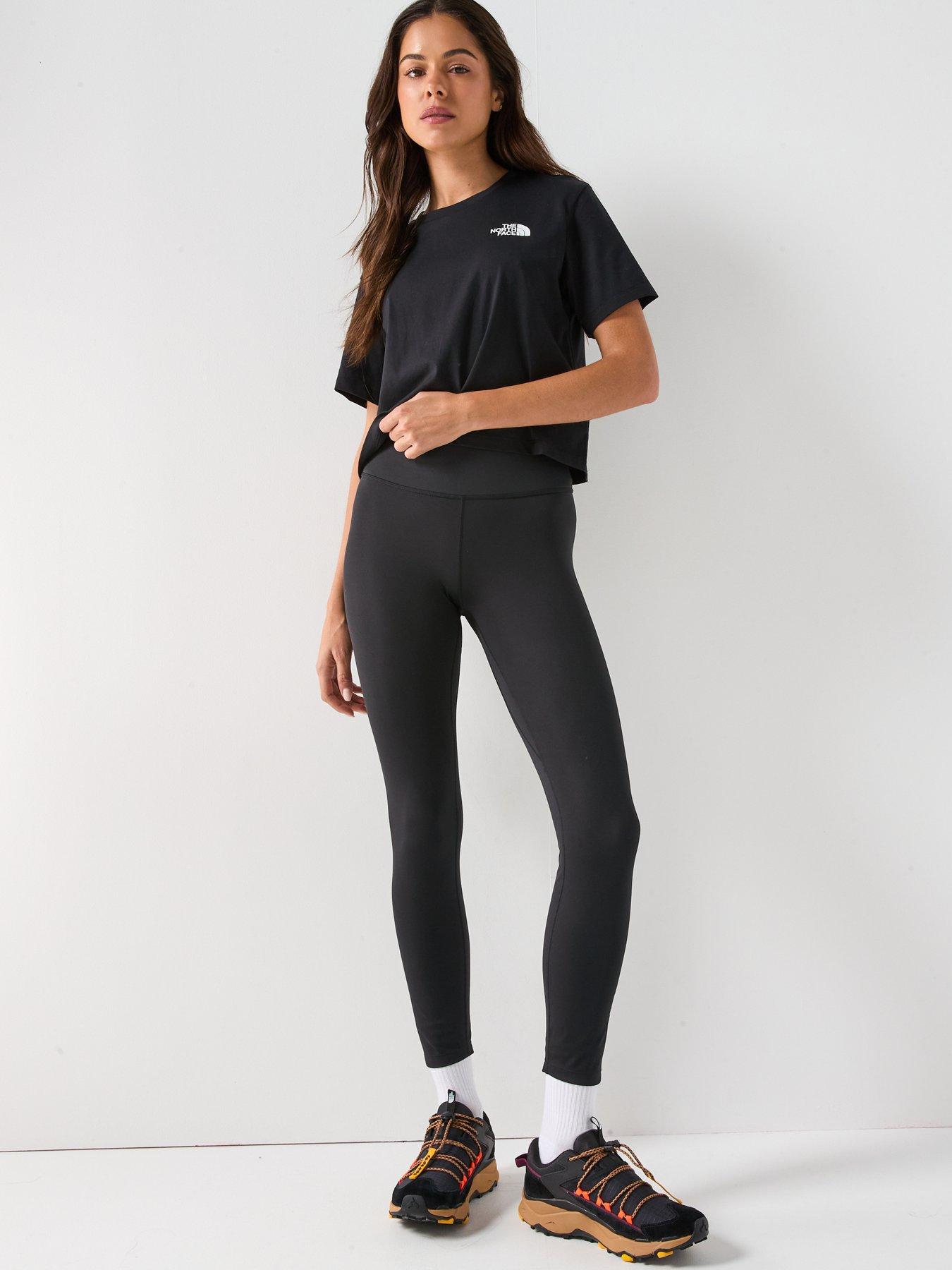 Image 3 of 5 of The North Face Women's Flex 25 Inch Graphic Leggings - Black