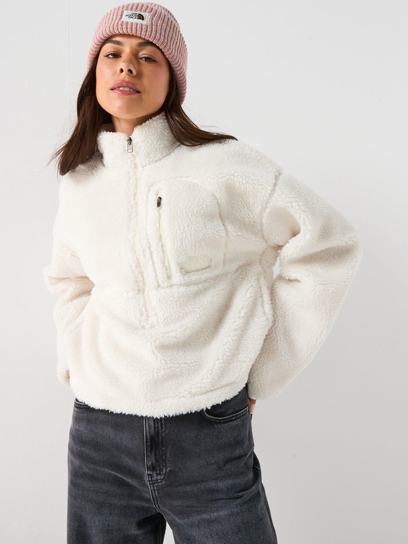 The North Face Women's Extreme Pile 2 Pullover- White