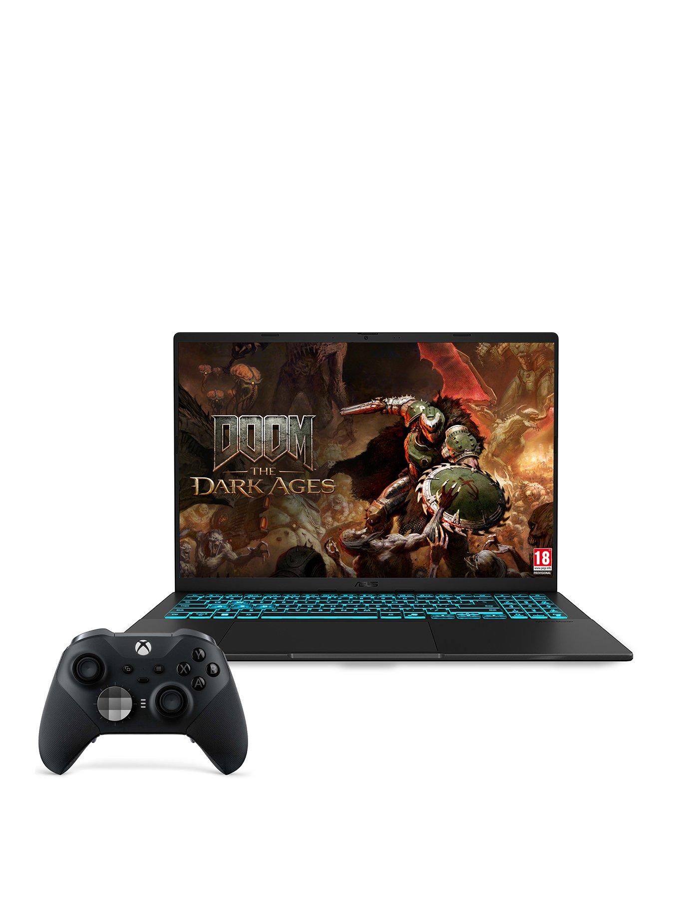 undefined V16 Gaming Laptop - 16in WUXGA (144Hz) - Intel Core i5 - RTX 4050 - 16GB RAM - 512GB SSD + Xbox Elite Controller Black