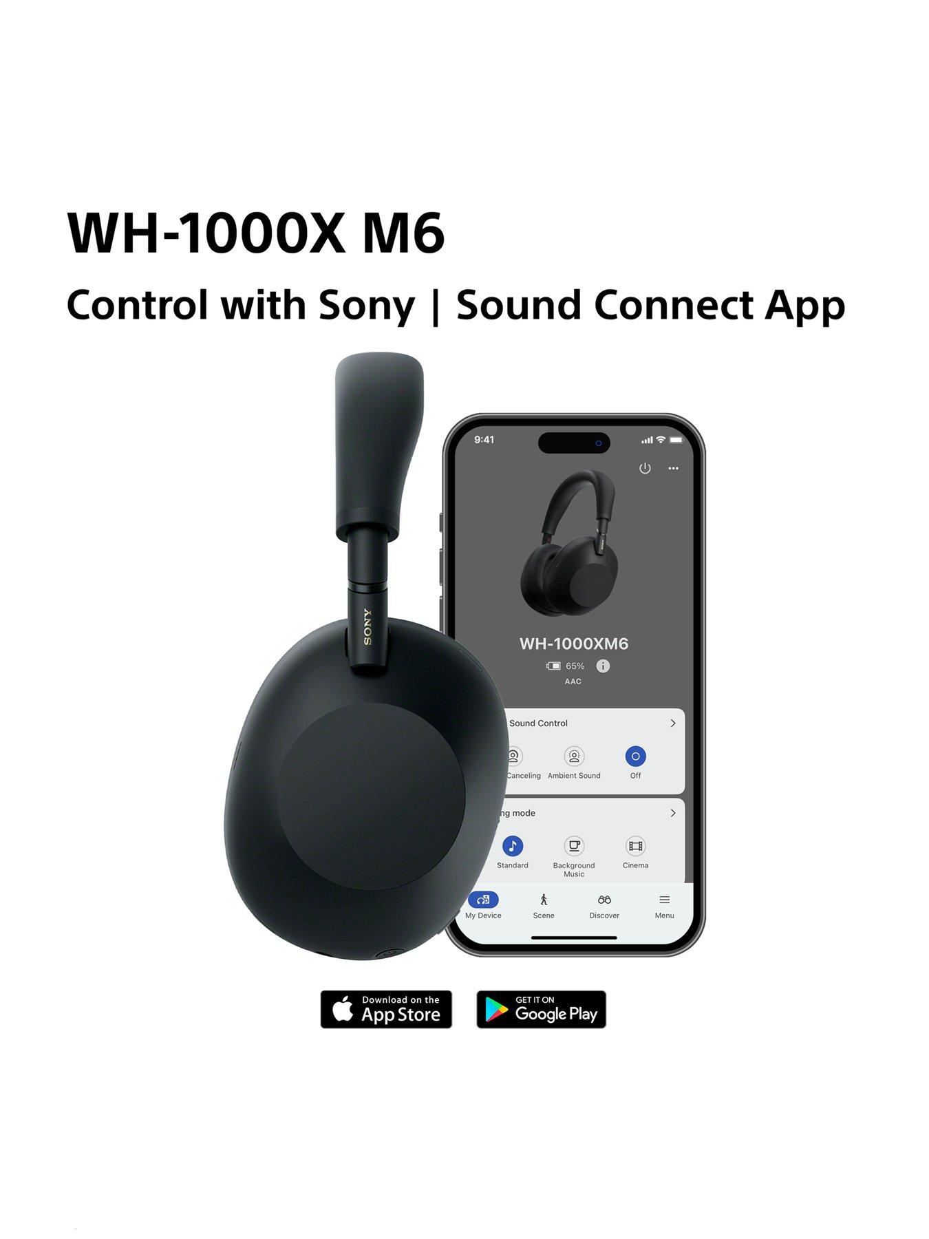 Image 6 of 7 of Sony WH-1000XM6 Noise-Cancelling Over-Ear Headphones
