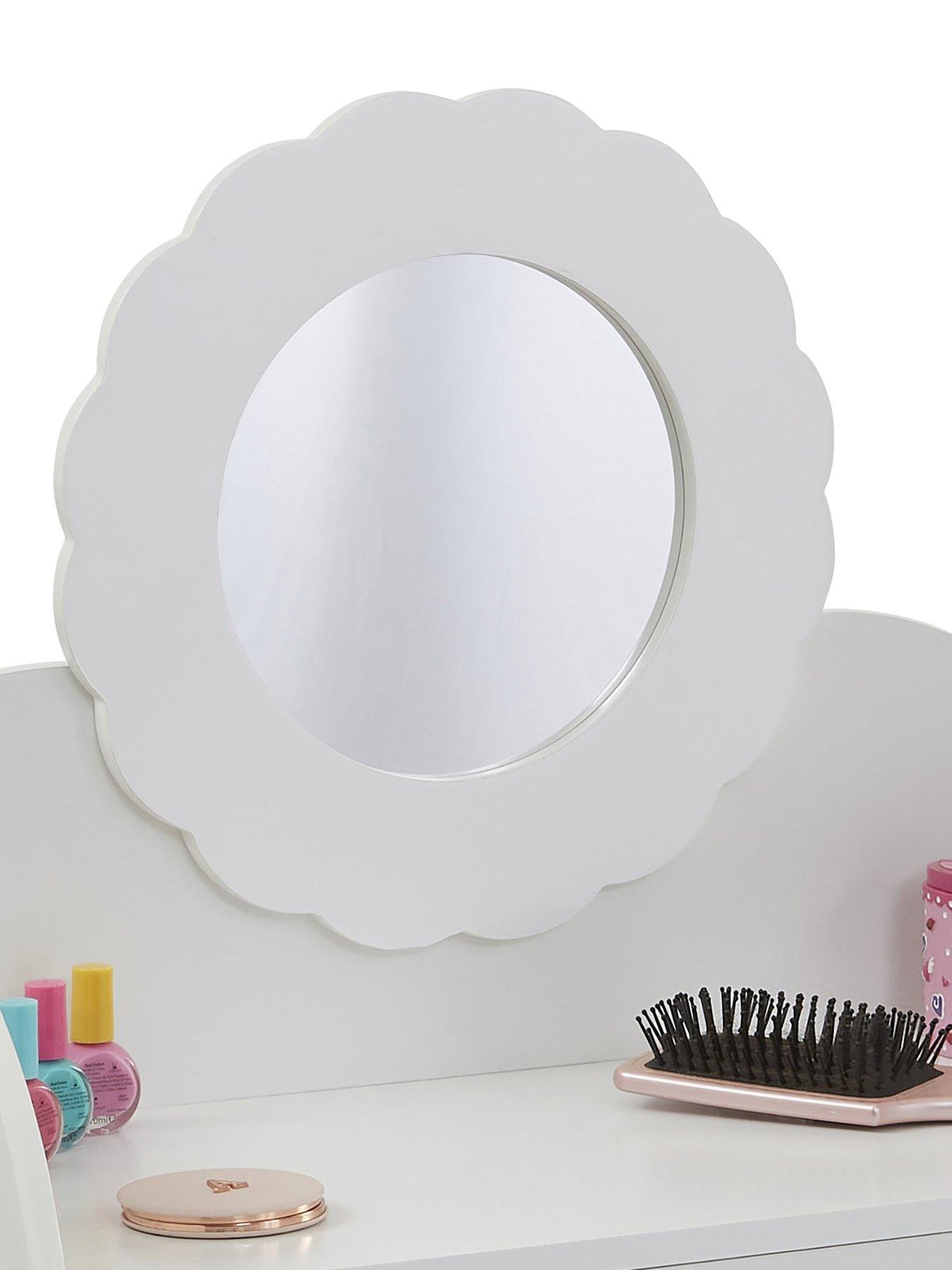 Image 5 of 7 of Liberty House White Dressing Table And Stool