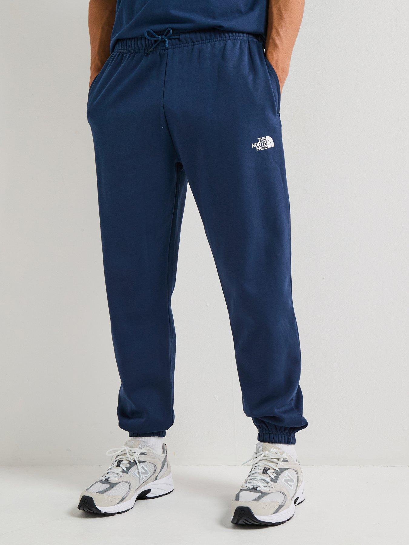 undefined Men's Simple Dome Regular Tapered Jogger - Navy