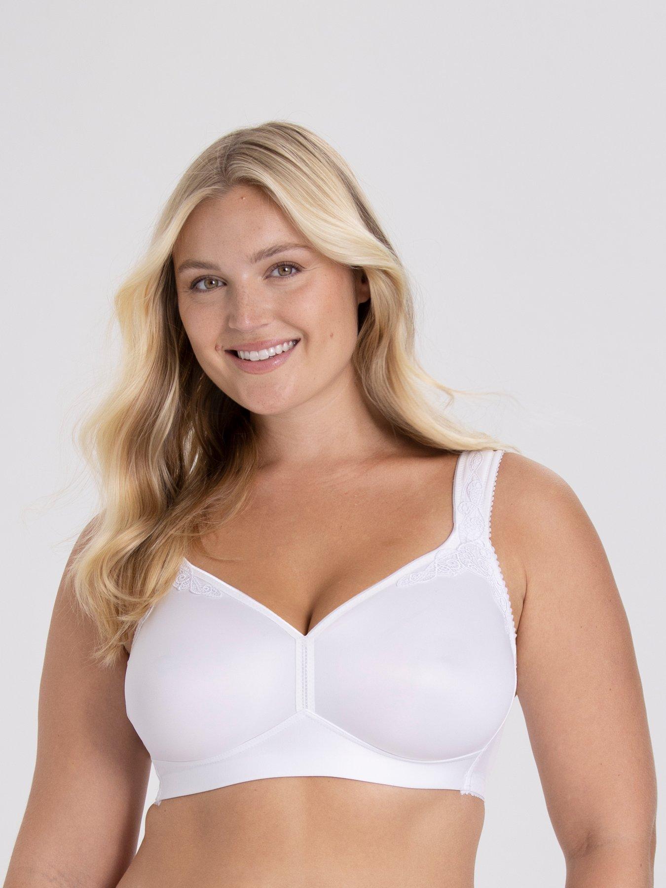undefined Miss Mary Of Sweden Smoothly Moulded Non Wired Bra- White