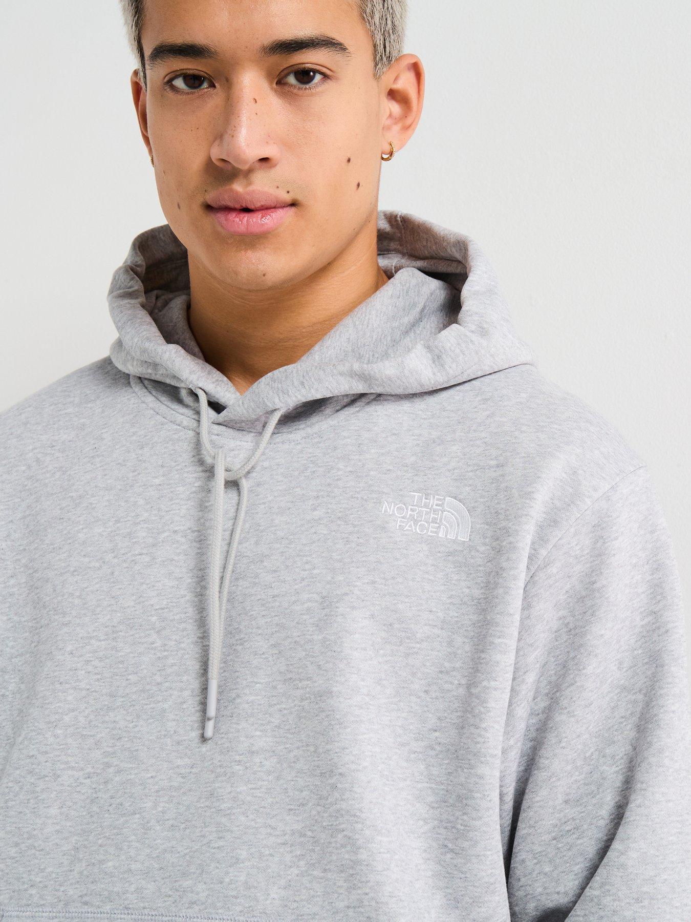 Image 4 of 6 of The North Face Men's Essential Relaxed Hoodie - Light Grey
