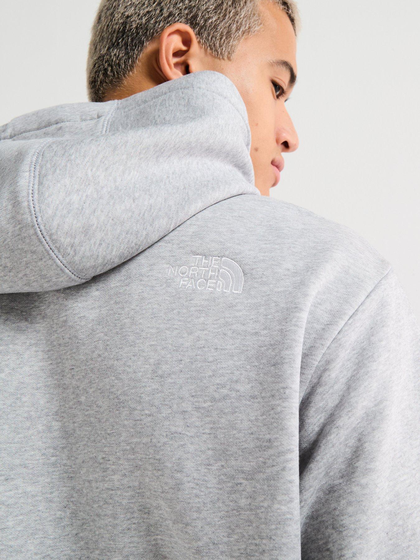 Image 6 of 6 of The North Face Men's Essential Relaxed Hoodie - Light Grey