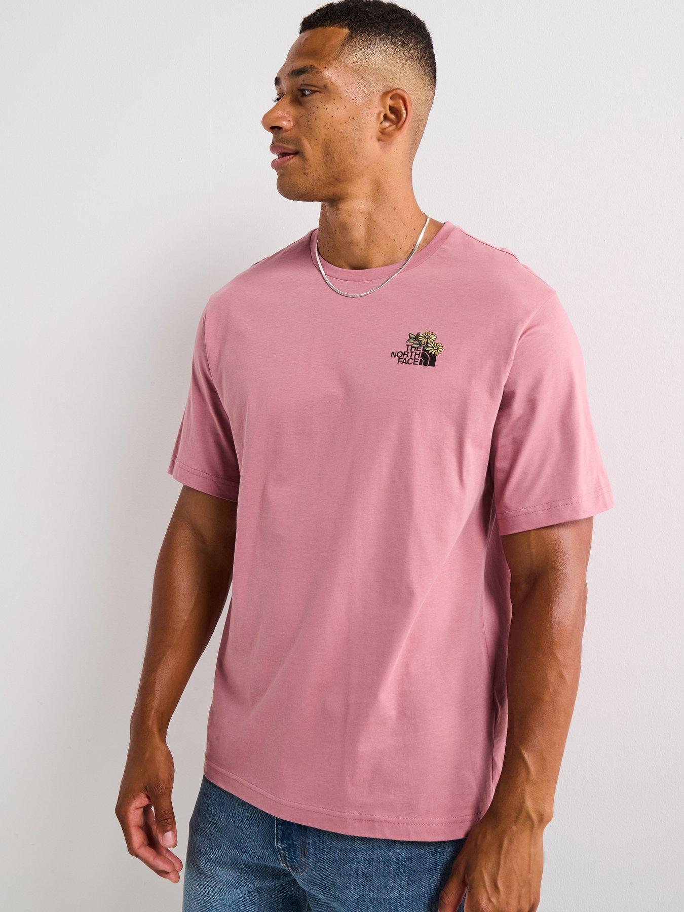 The North Face Unisex Flower Dome Relaxed Short Sleeve T-shirt - Pink