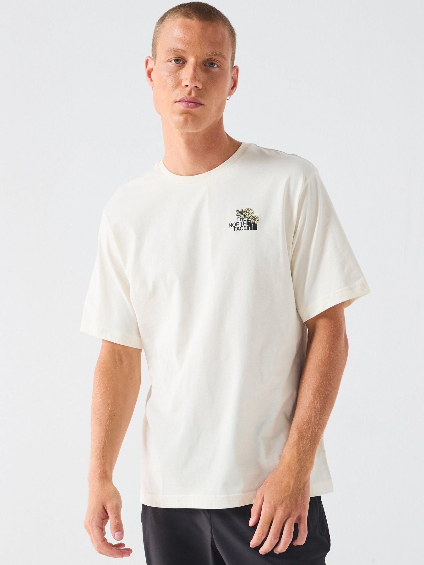 undefined Unisex Flower Dome Relaxed Short Sleeve T-Shirt - White