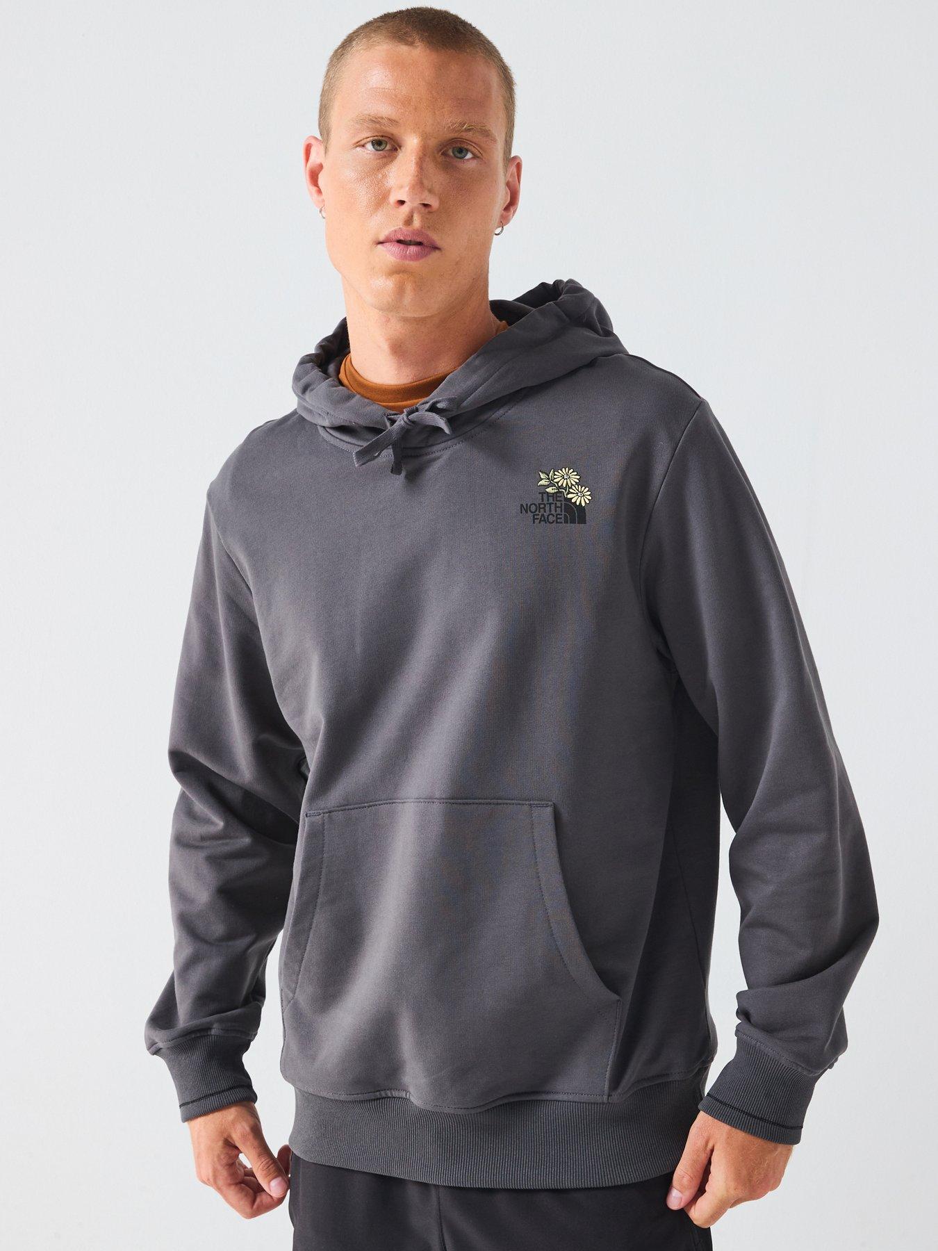 The North Face Unisex Flower Dome Relaxed Hoodie - Grey