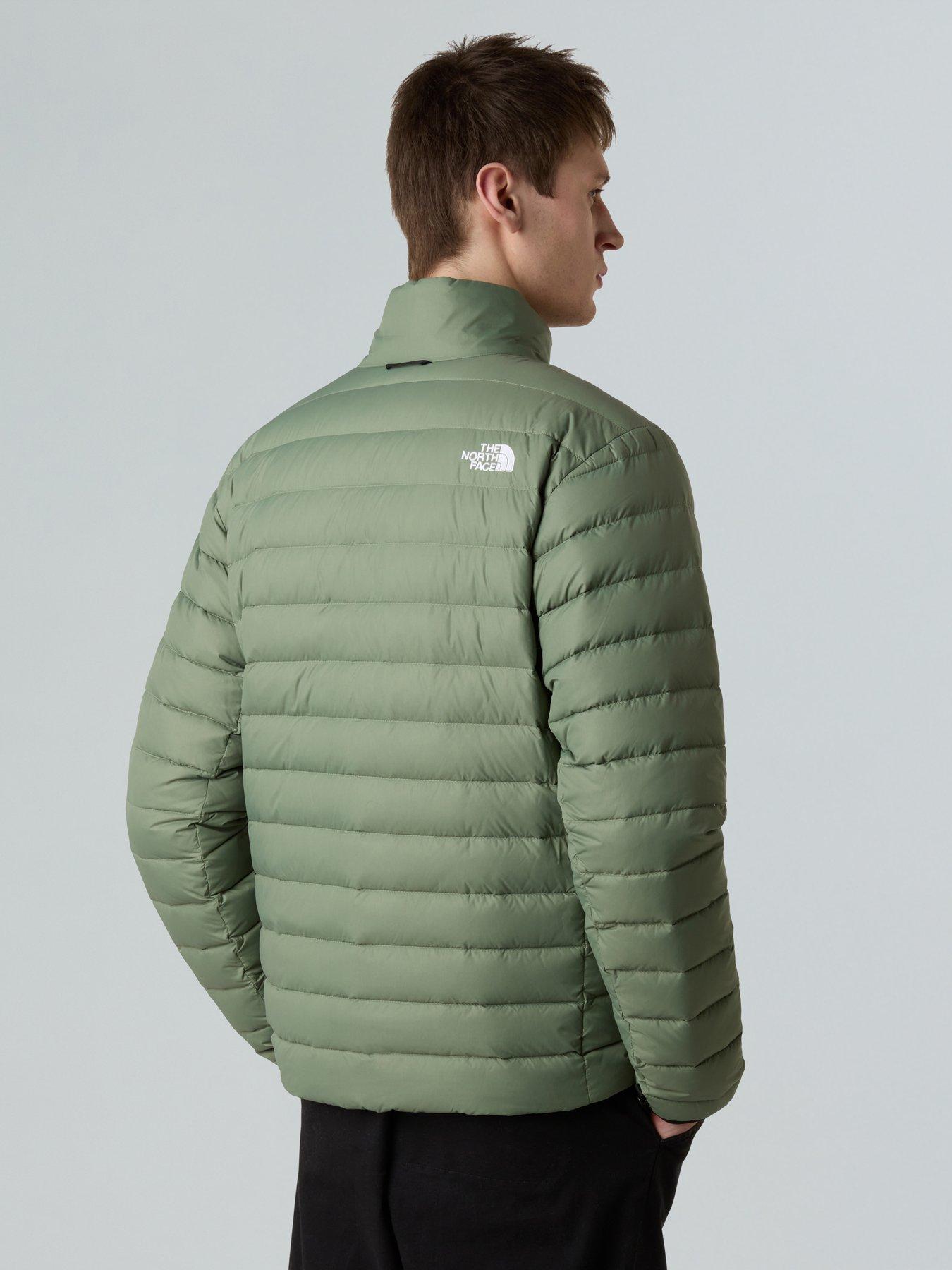 The North Face Mens Classic Down Jacket Green Very