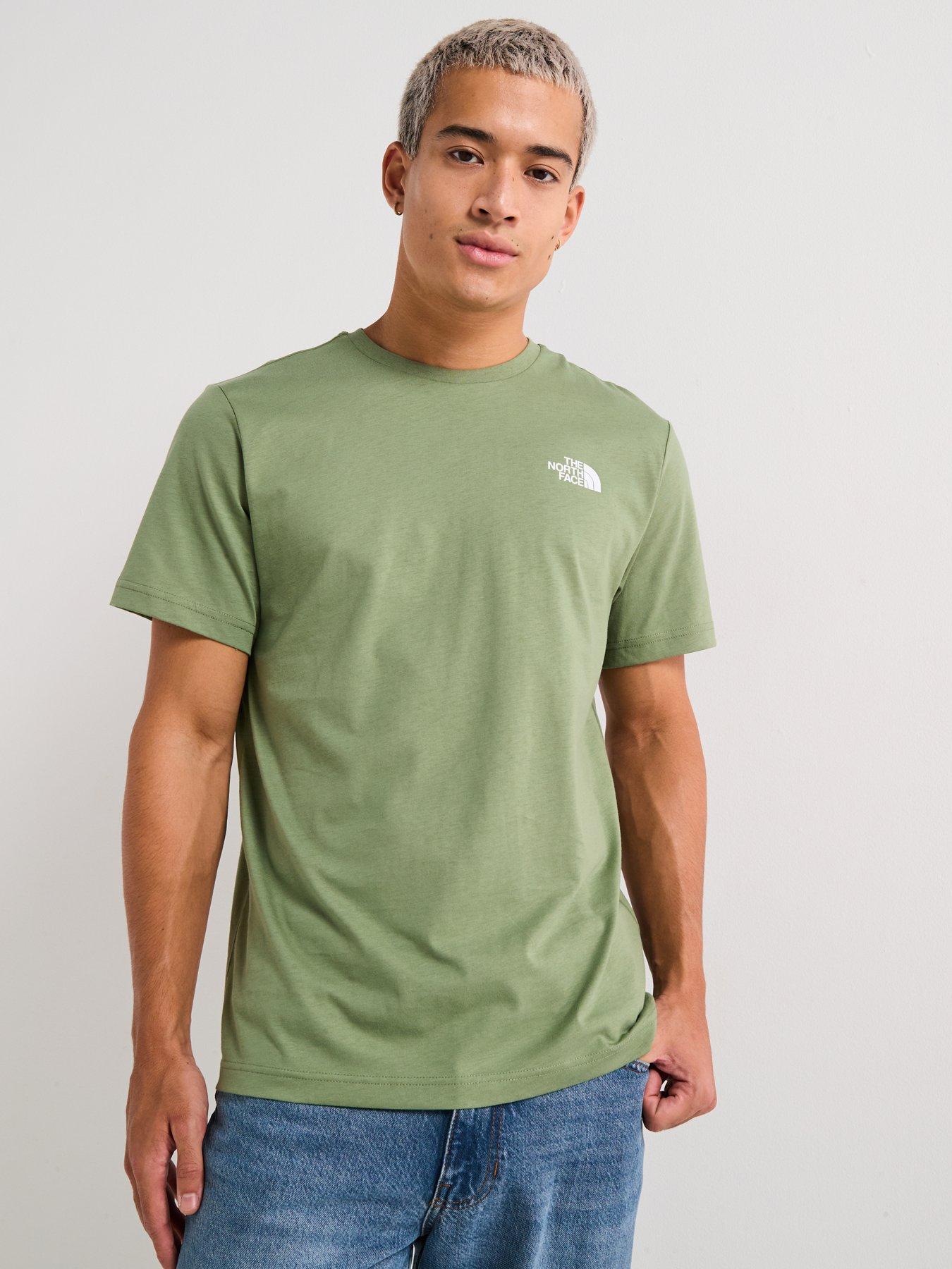 Image 2 of 6 of The North Face Men's S/S Box Nse Celebration T-Shirt - Khaki