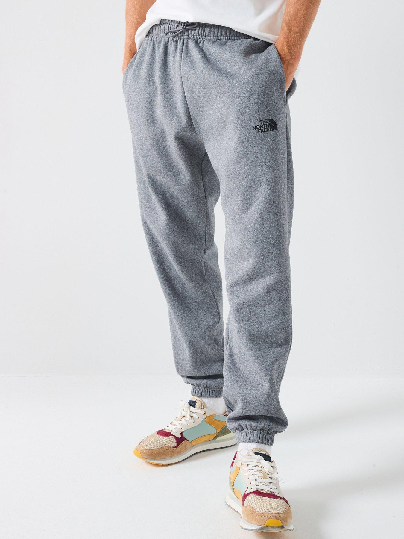 undefined Men's Simple Dome Regular Tapered Jogger - Grey